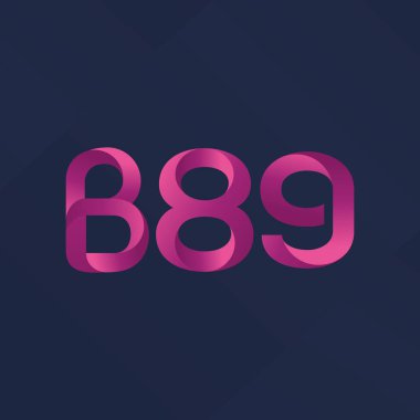 harf ve rakam logo B89