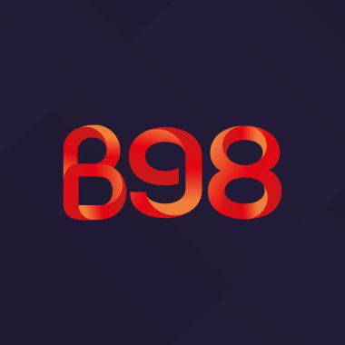 harf ve rakam logo B98