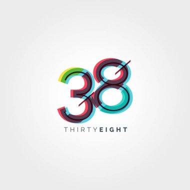 basamak çağdaş 38 numara logosu