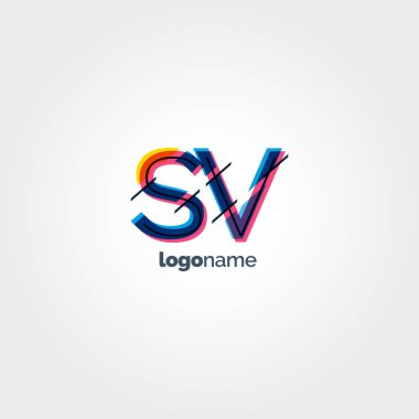 Bağlı Sv harf logo