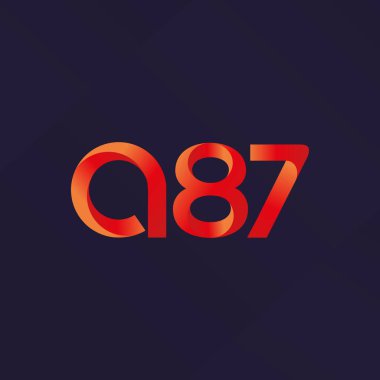 harf ve rakam logo A87