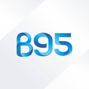 harf ve rakam logo B95