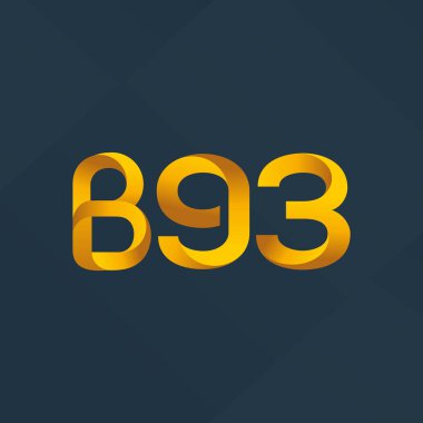 harf ve rakam logo B93