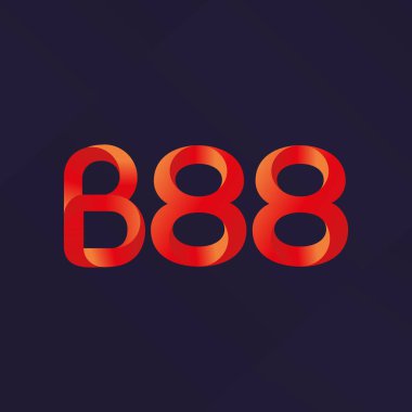harf ve rakam logo B88