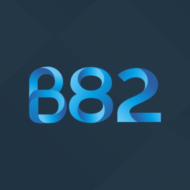 harf ve rakam logo B82