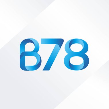 harf ve rakam logo B78