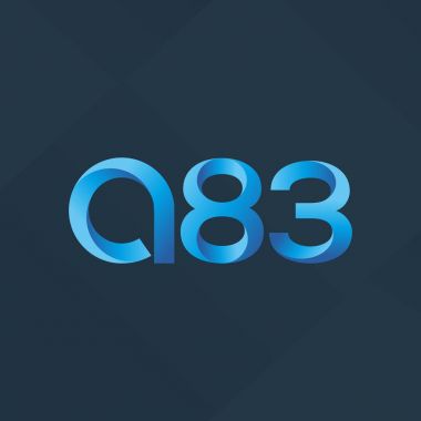 harf ve rakam logosu A83