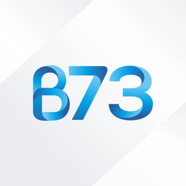 harf ve rakam logo B73