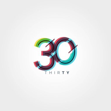 basamak çağdaş numarası 30 logosu