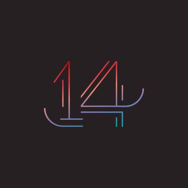 basamak çağdaş sayı 14 logosu
