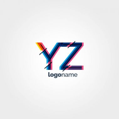 YZ harf logo bağlı