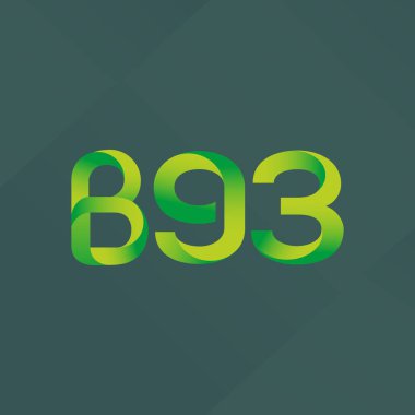 harf ve rakam logo B93