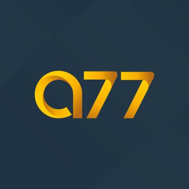 harf ve rakam logosu A77