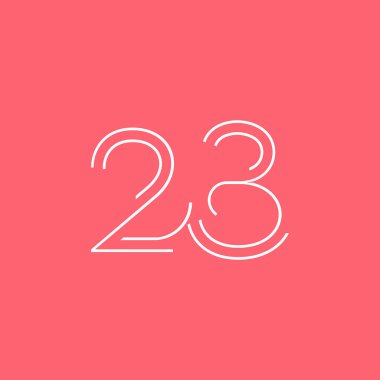 basamak çağdaş 23 numaralı logosu