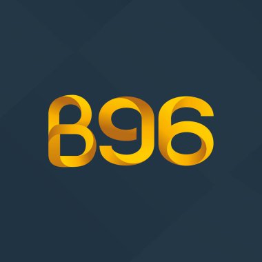harf ve rakam logo B96