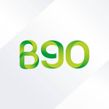 harf ve rakam logosu B90