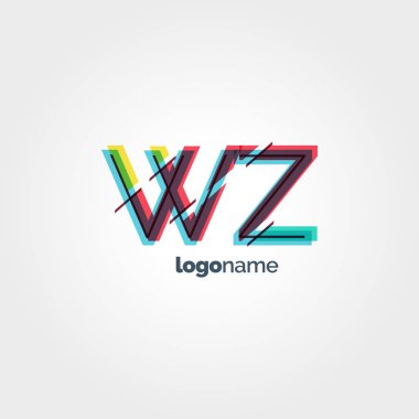 WZ harf logo bağlı  