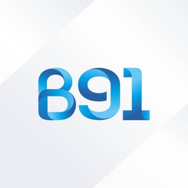 harf ve rakam logo B91