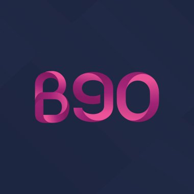 harf ve rakam logosu B90