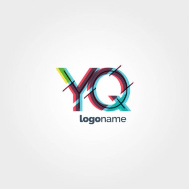 Bağlı Yq harf logo