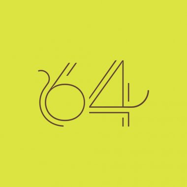 basamak çağdaş sayı 64 logosu