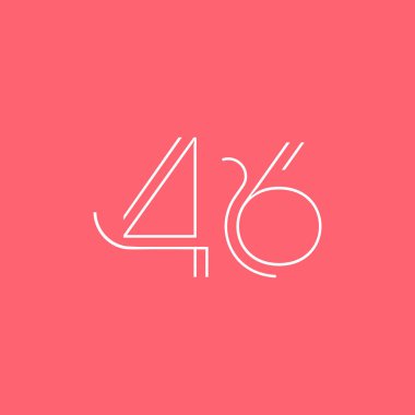 basamak çağdaş 46 numaralı logosu