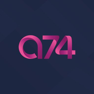 harf ve rakam logo A74