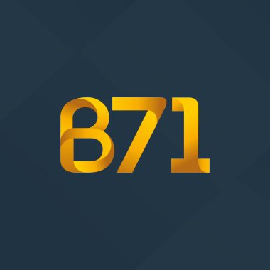 harf ve rakam logosu B71...