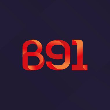 harf ve rakam logo B91