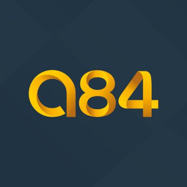harf ve rakam logo A84