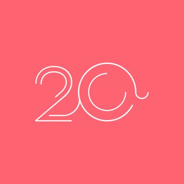 basamak çağdaş numarası 20 logosu