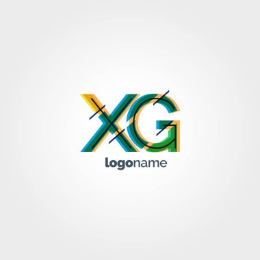 Bağlı Xg harf logo