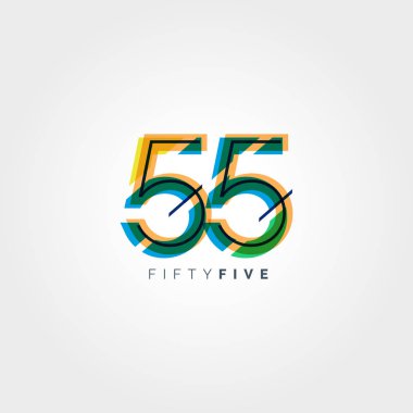 basamak çağdaş sayı 55 logosu