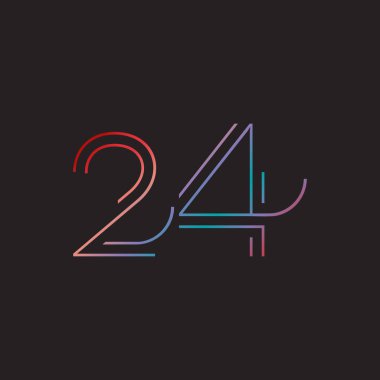 basamak çağdaş sayı 24 logosu