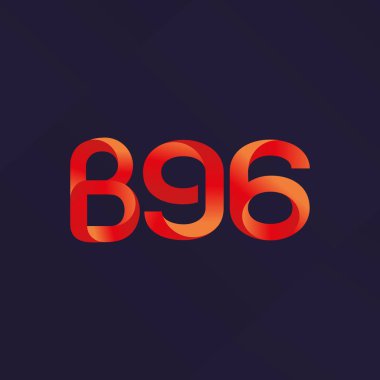 harf ve rakam logo B96