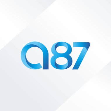 harf ve rakam logo A87