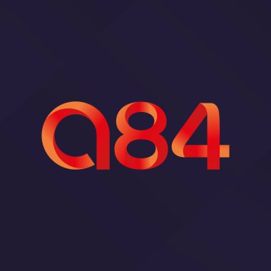 harf ve rakam logo A84