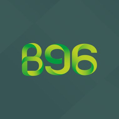 harf ve rakam logo B96