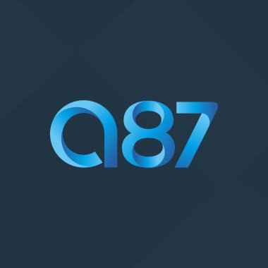 harf ve rakam logo A87