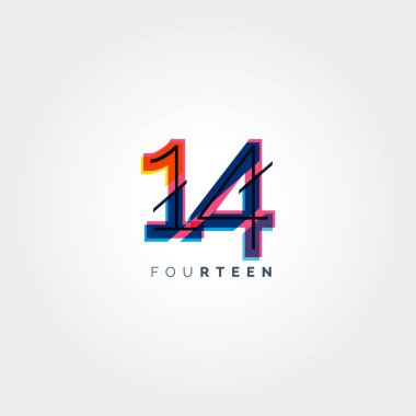 basamak çağdaş sayı 14 logosu
