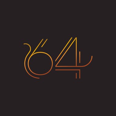 basamak çağdaş sayı 64 logosu