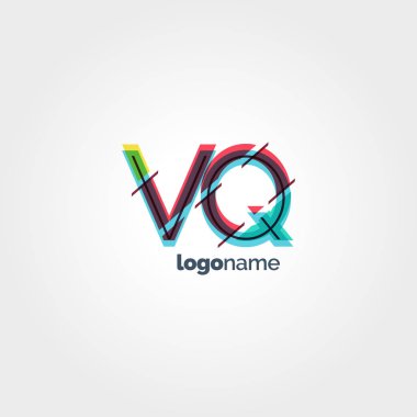 VQ harf logo bağlı  