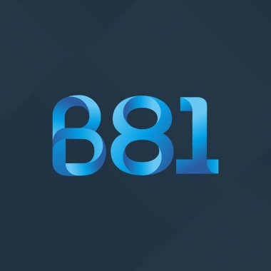 harf ve rakam logo B81