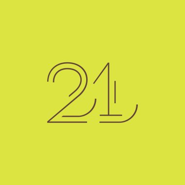 basamak çağdaş 21 numaralı logosu