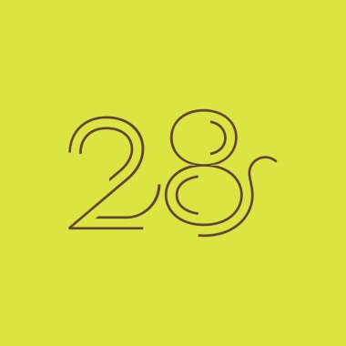 basamak çağdaş numarası 28 logosu