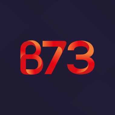 harf ve rakam logo B73