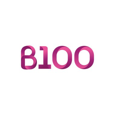 harf ve rakam logosu B100