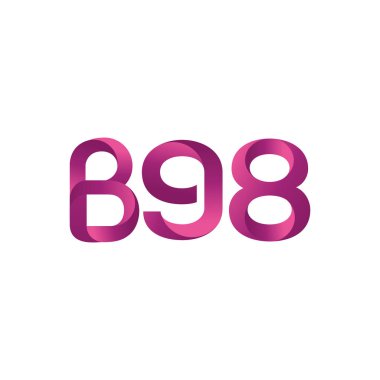 harf ve rakam logo B98
