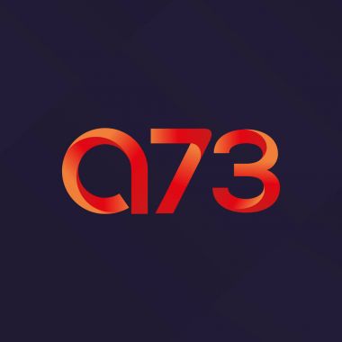 harf ve rakam logo A73