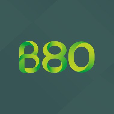harf ve rakam logosu B80